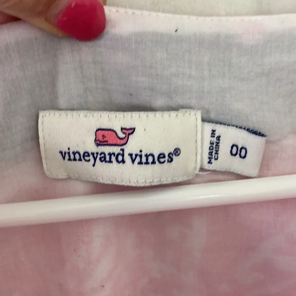Vineyard Vines Starfish and Coral Print Dress Size 00 - Picture 2 of 10